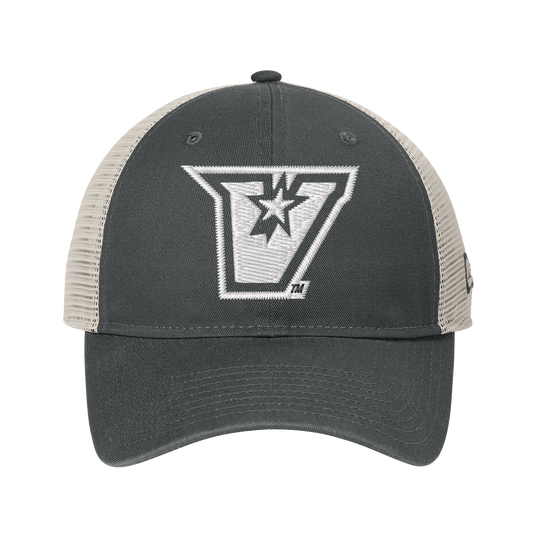 UTRGV New Era 9TWENTY Low-Profile Grey Cap - White V