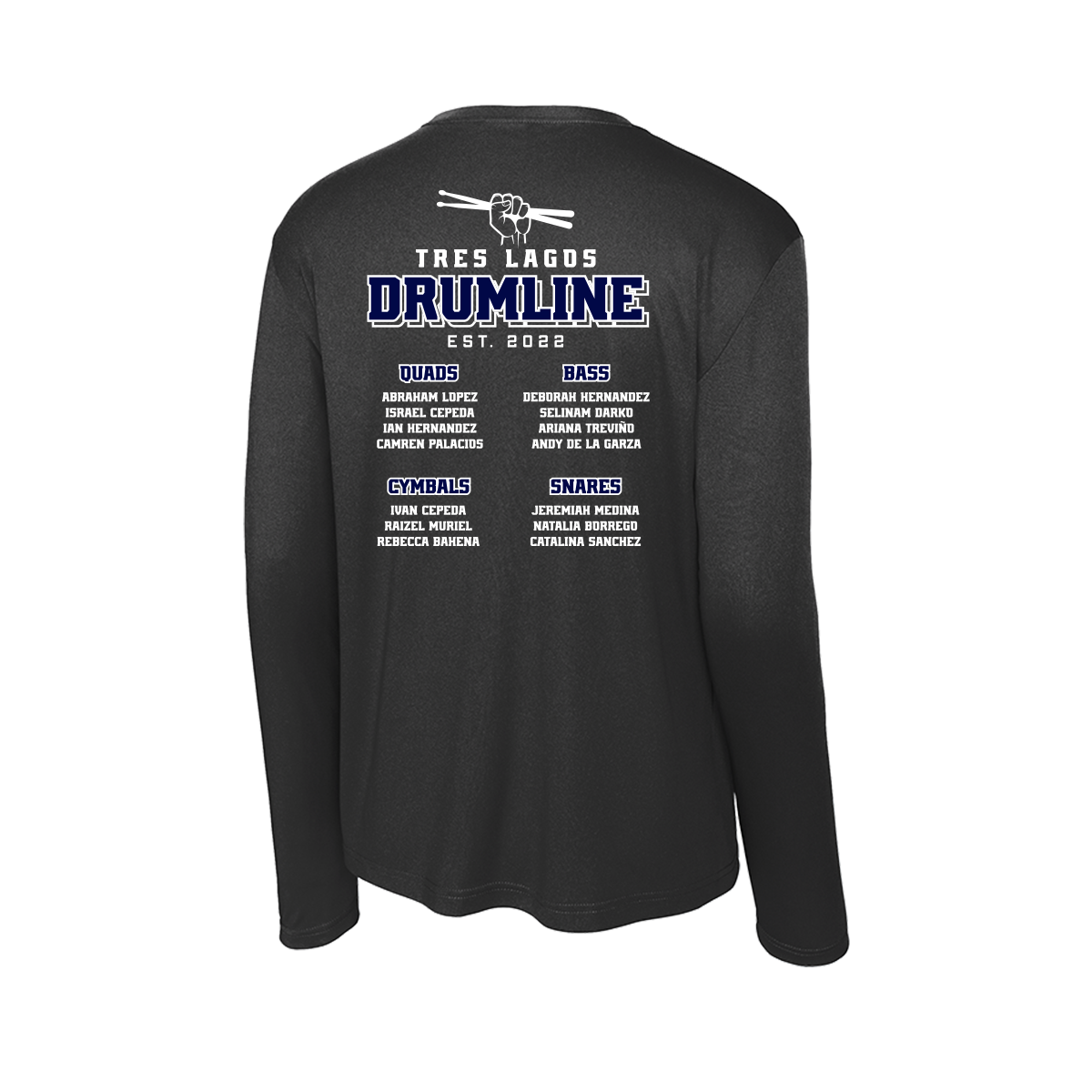IDEA Tres Lagos 2025 Drumline - Long Sleeve