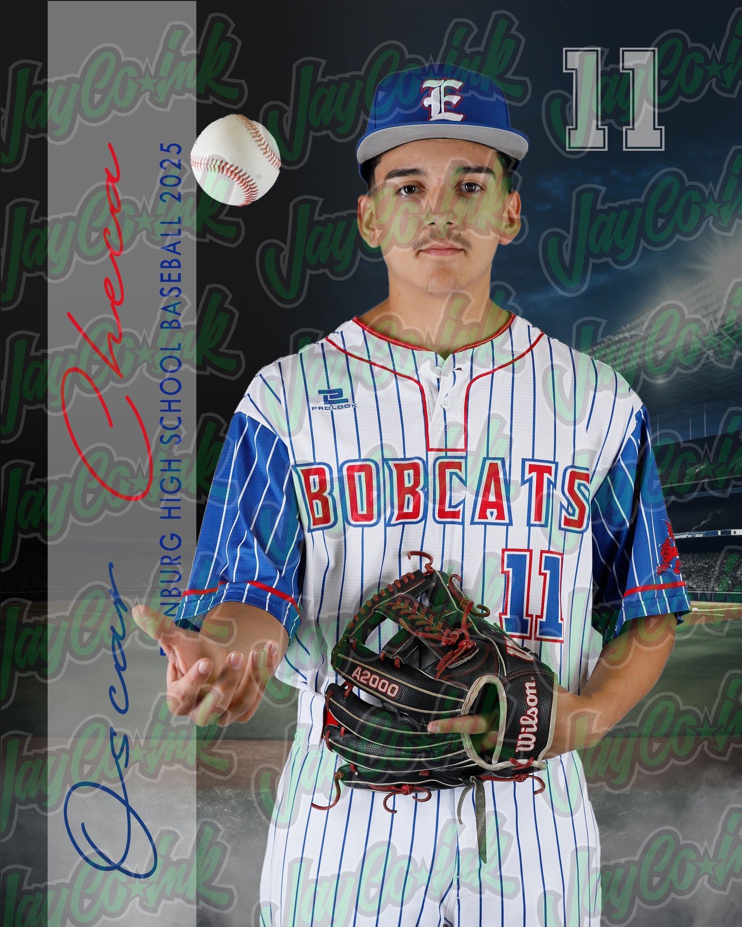 Edinburg Baseball - Oscar #11