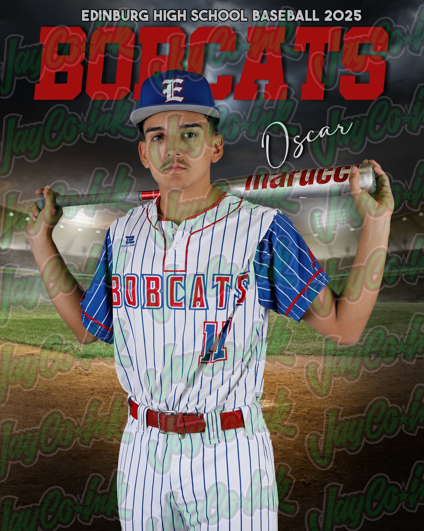 Edinburg Baseball - Oscar #11