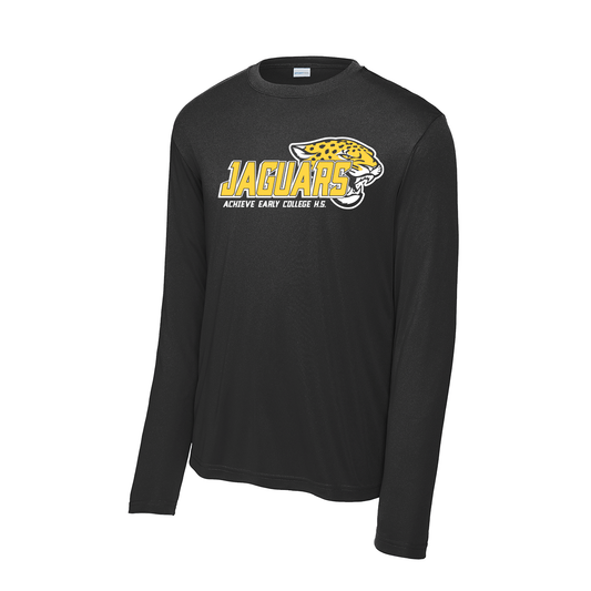 Achieve ECHS - Jaguars Logo - Long Sleeve Dri-Fit Shirt