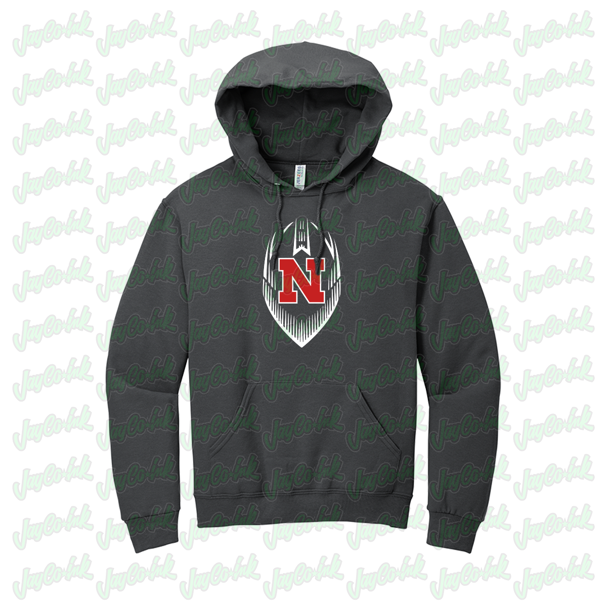 Sharyland North Football - Hoodie - Grey