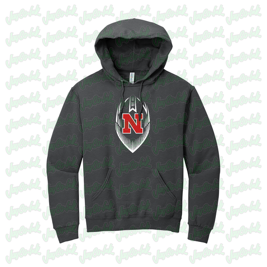 Sharyland North Football - Hoodie - Grey