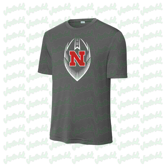 Sharyland North Football Fan Shirt - Grey - Short Sleeve