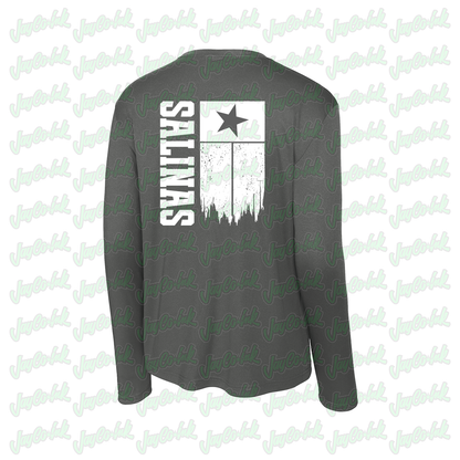 Sharyland North Football Fan Shirt - Grey - Long Sleeve