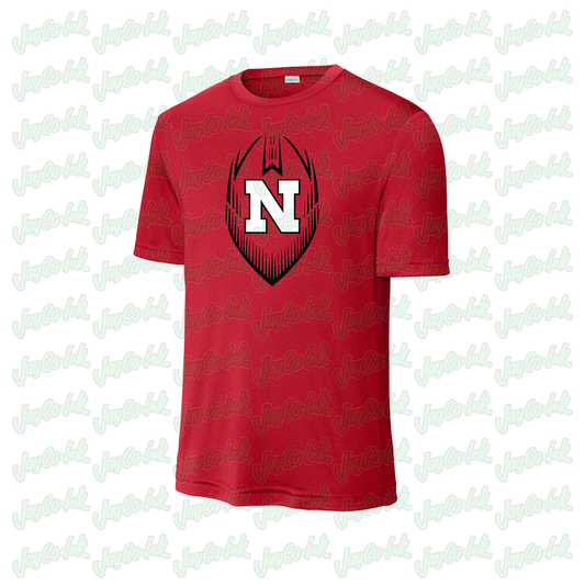 Sharyland North Football Fan Shirt - Red - Short Sleeve
