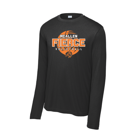 Fierce - Fan Shirt - Long Sleeve - Black