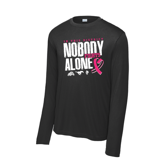 McAllen Volleyball Cancer Awareness - Long Sleeve - Black
