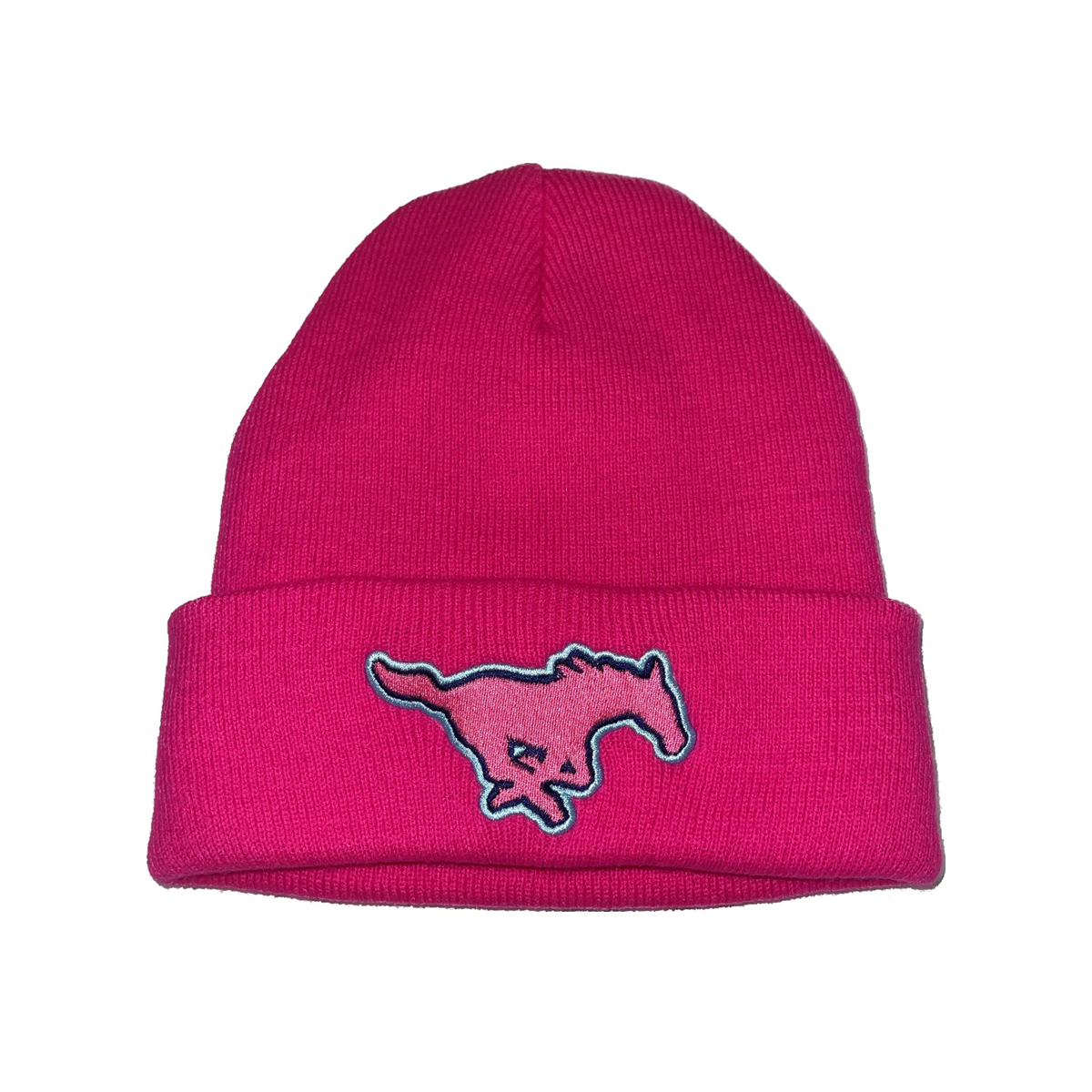 Pink Mustang Beanie