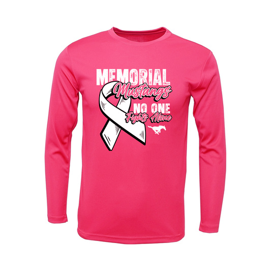 Memorial Cancer Awareness - Long Sleeve - Pink
