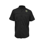 Embroidered Fishing Shirt - Short Sleeve - Nikki Rowe Warriors - New Warrior Head Black
