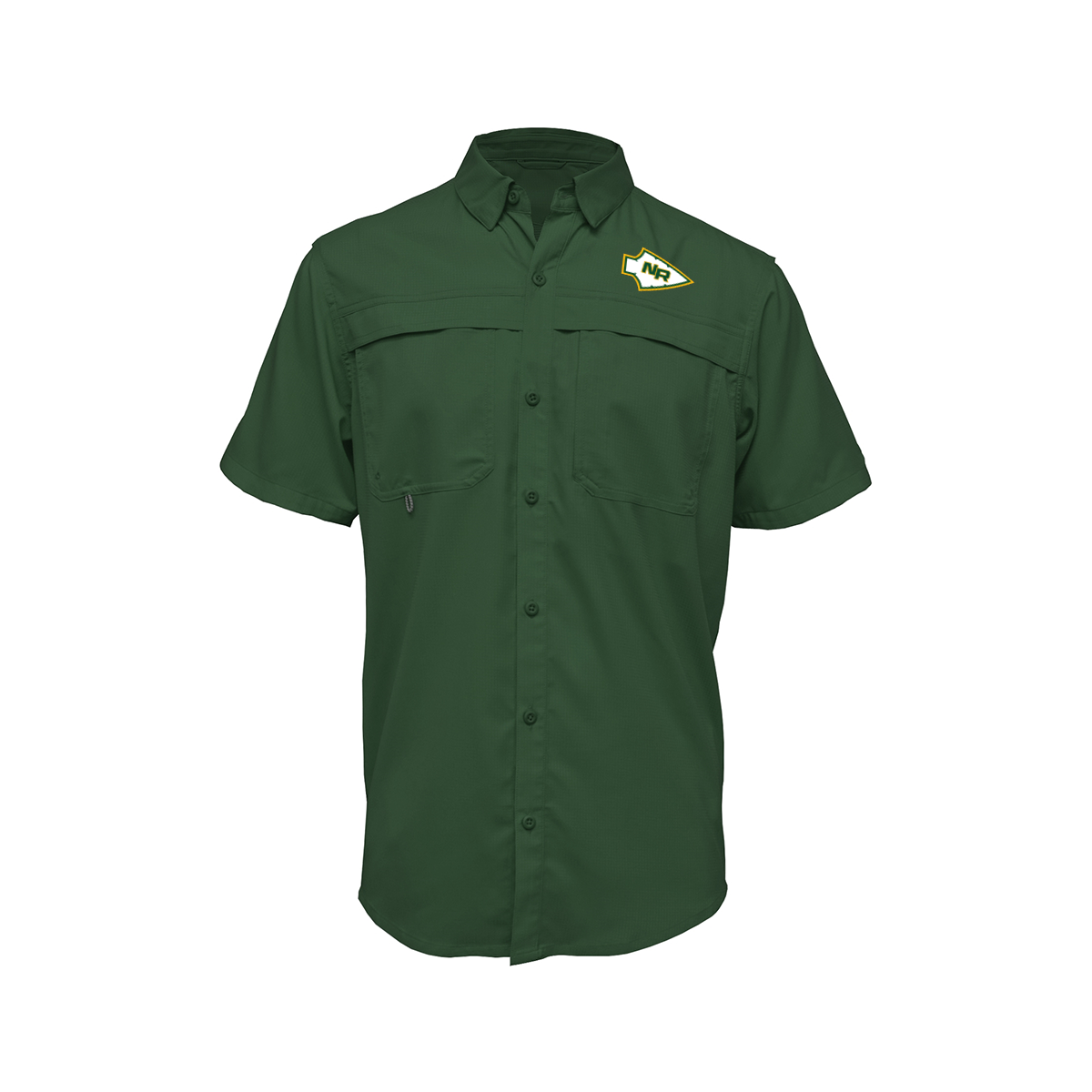 Embroidered Fishing Shirt - Short Sleeve - Nikki Rowe Warriors - New Spear Head