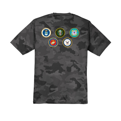 Iron Grey - Sharyland Pioneer - Military Appreciation Volleyball Shirt