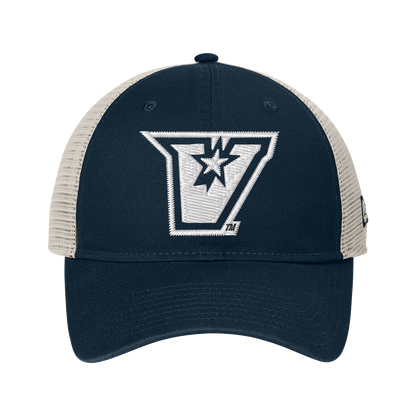 UTRGV New Era 9TWENTY Low-Profile Navy Cap - White V