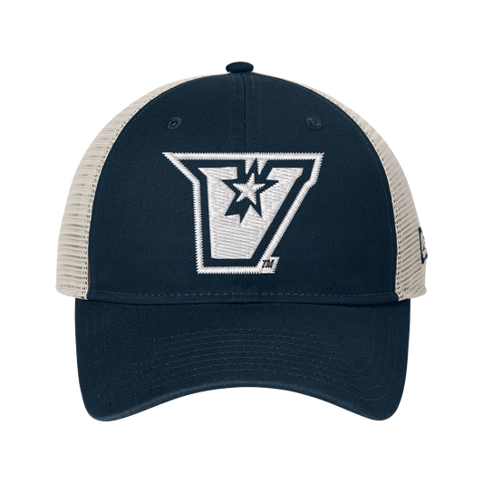 UTRGV New Era 9TWENTY Low-Profile Navy Cap - White V