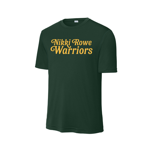 Nikki Rowe “NR Warriors ” Tee - Dri-Fit Short sleeve - Green