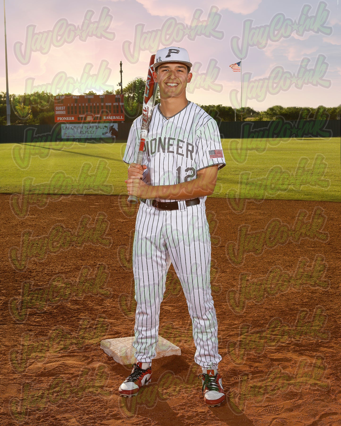 Pioneer Baseball- Diego #12
