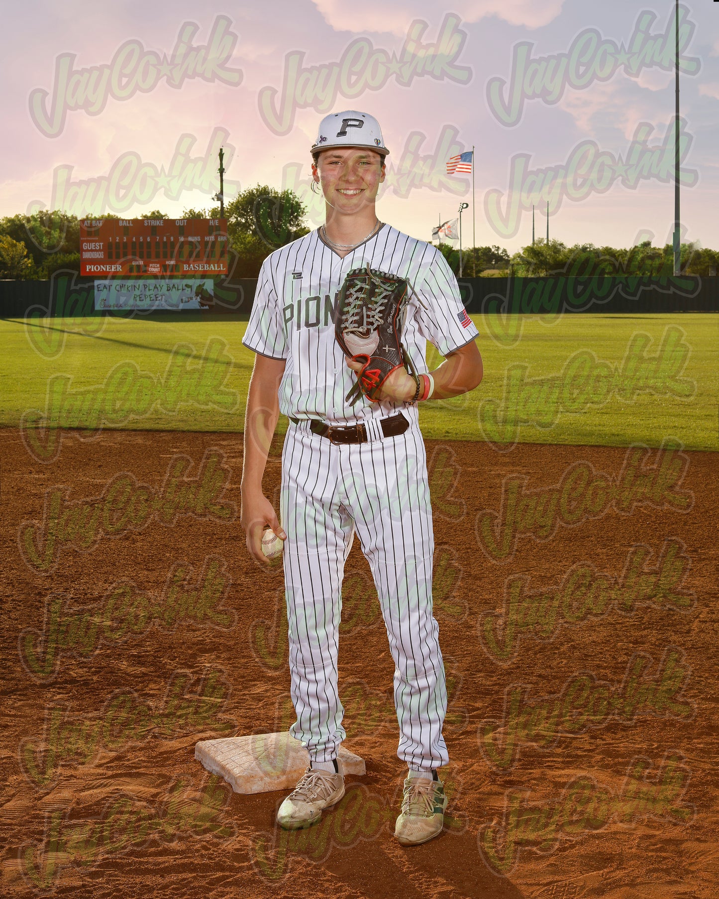 Pioneer Baseball-Ben #16