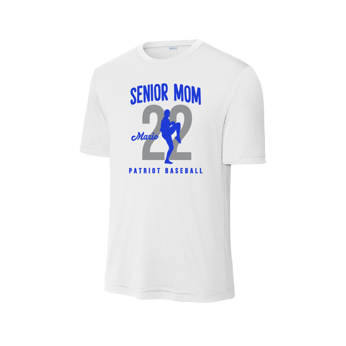 Patriots Senior Baseball Long Sleeve - Fan Shirt - Mom - Pitcher