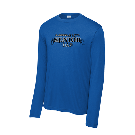 Sabercat Band - Senior Parents - Dad - Long Sleeve Shirt