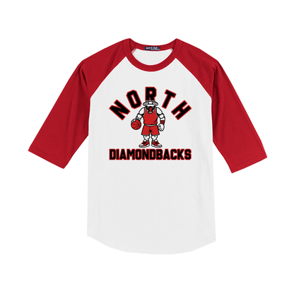 Sharyland North Basketball - Colorblock Raglan Jersey Fan Shirt