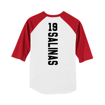 Sharyland North Basketball - Colorblock Raglan Jersey Fan Shirt