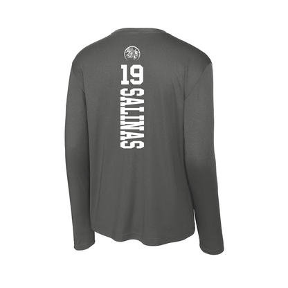 Sharyland Pioneer Basketball 2025-2026 - Fan Shirt - Long Sleeve - Gray (Freshman Fans & Players)
