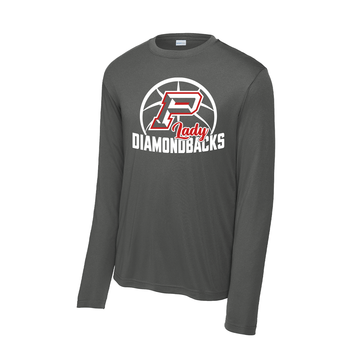 Sharyland Girls Pioneer Basketball 2025-2026 - Fan Shirt - Long Sleeve - Grey (Sub Varsity)