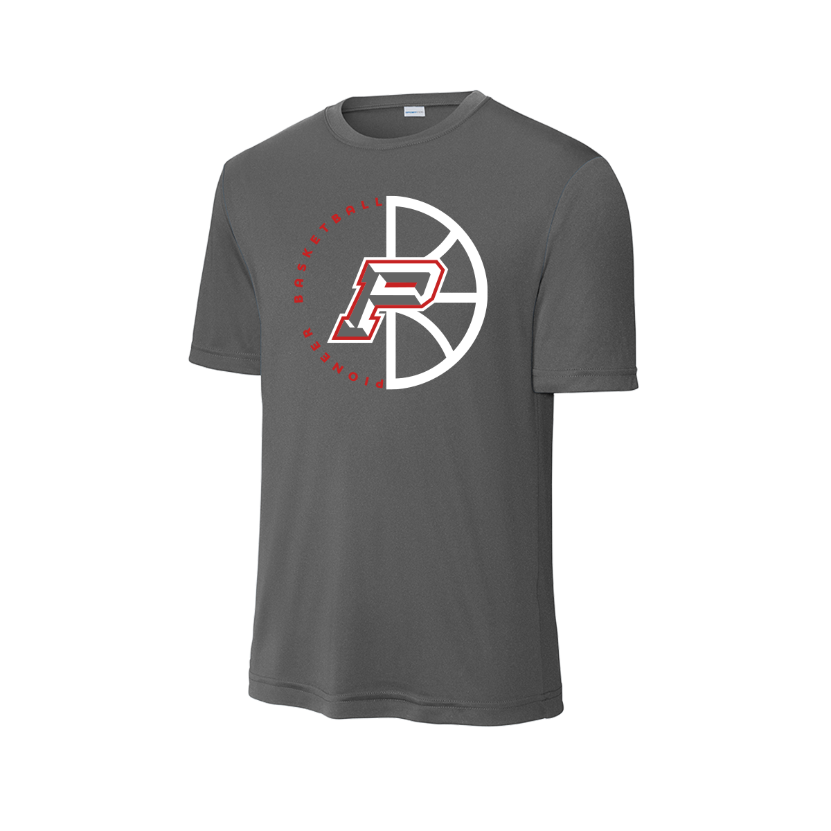 Sharyland Pioneer Basketball 2025-2026 - Fan Shirt - Short Sleeve - Gray (Freshman Fans & Players)
