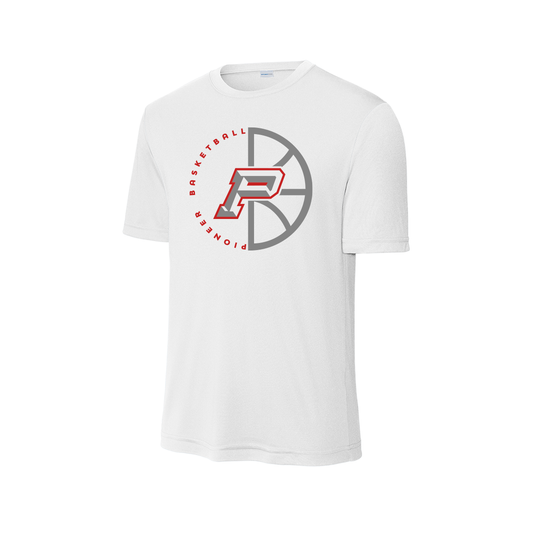 Sharyland Pioneer Basketball 2025-2026 - Fan Shirt - Short Sleeve - White (Varsity Players)