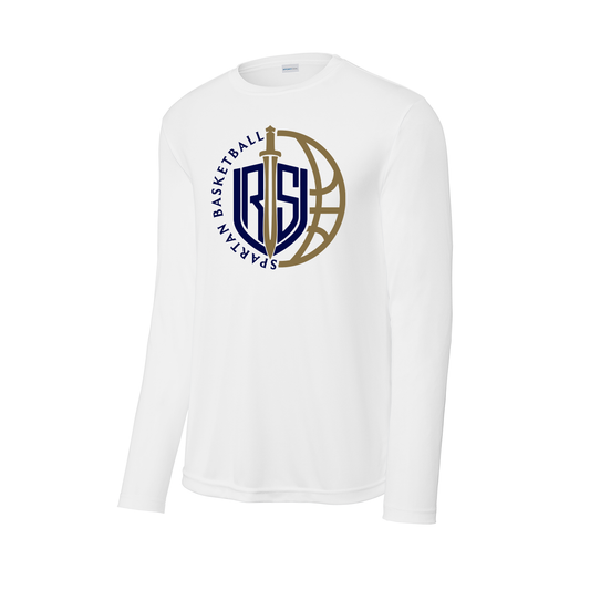 Spartans Boys Basketball 2026 - VRS - Long Sleeve - White