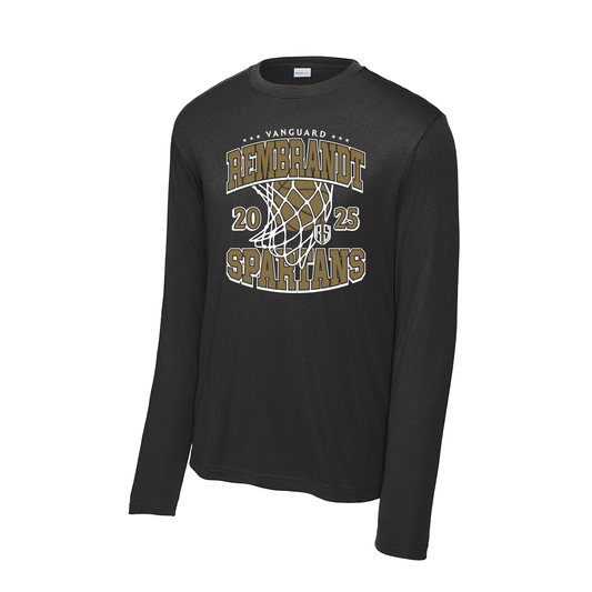 Spartans Boys Basketball 2026 - Fan Shirt - Long Sleeve - Black