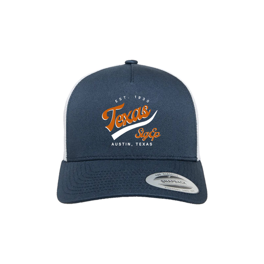 Yupoong - Texas Alpha Trucker Cap - Navy