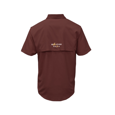 Thigpen Zavala - Men's Fishing Shirt - Maroon