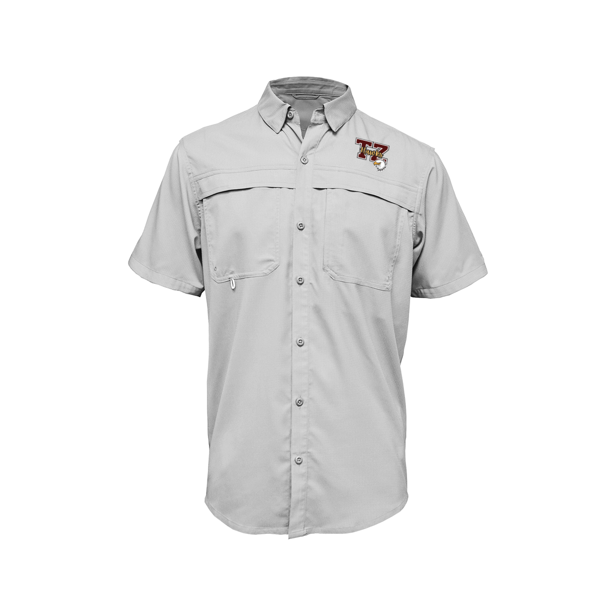 Thigpen Zavala - Men's Fishing Shirt - Silver