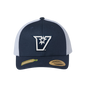 UTRGV Vaqueros Embroidered Yupoong Snapback Cap – Navy/White