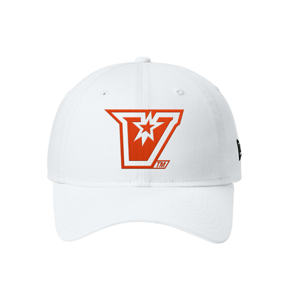UTRGV Vaqueros Embroidered New Era 9TWENTY Cap – White