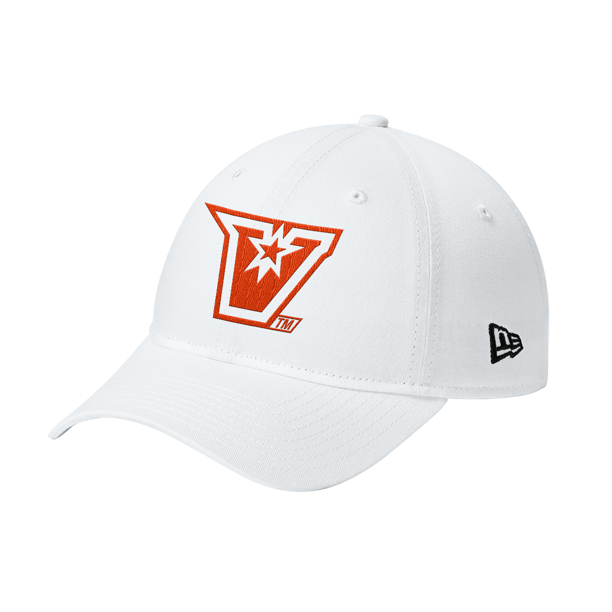 UTRGV Vaqueros Embroidered New Era 9TWENTY Cap – White