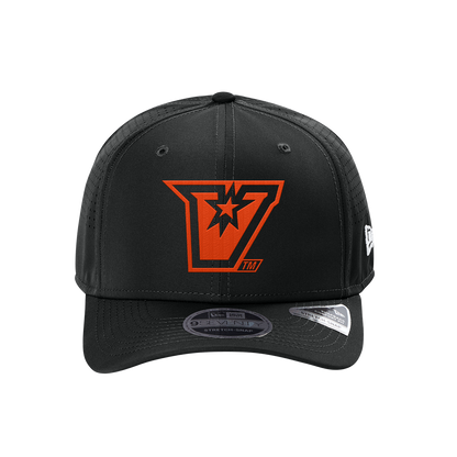 UTRGV Vaqueros Embroidered New Era 9SEVENTY Performance Cap – Black