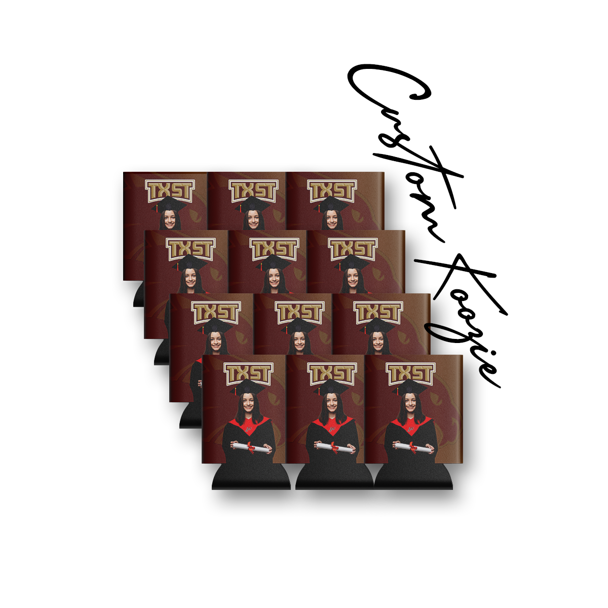 Custom Graduation Koozie – Class of 2025