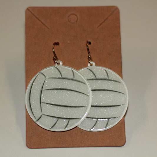 Volleyball Acrylic Earrings