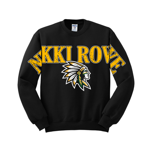 Nikki Rowe "Vintage" Crewneck - Black