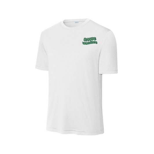 Nikki Rowe "Groovy” Tee - Dri-Fit Short sleeve - White