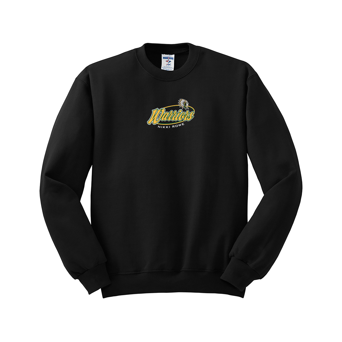 Nikki Rowe "Warriors" Crewneck - Black