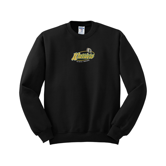 Nikki Rowe "Warriors" Crewneck - Black