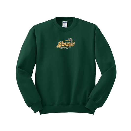 Nikki Rowe "Warriors" Crewneck - Green