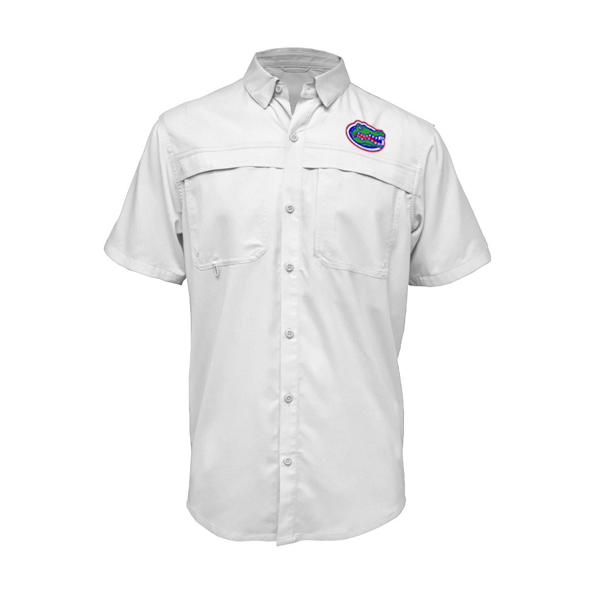 Embroidered Fishing Shirt - Short Sleeve - Rio Grande City La Grulla Gators