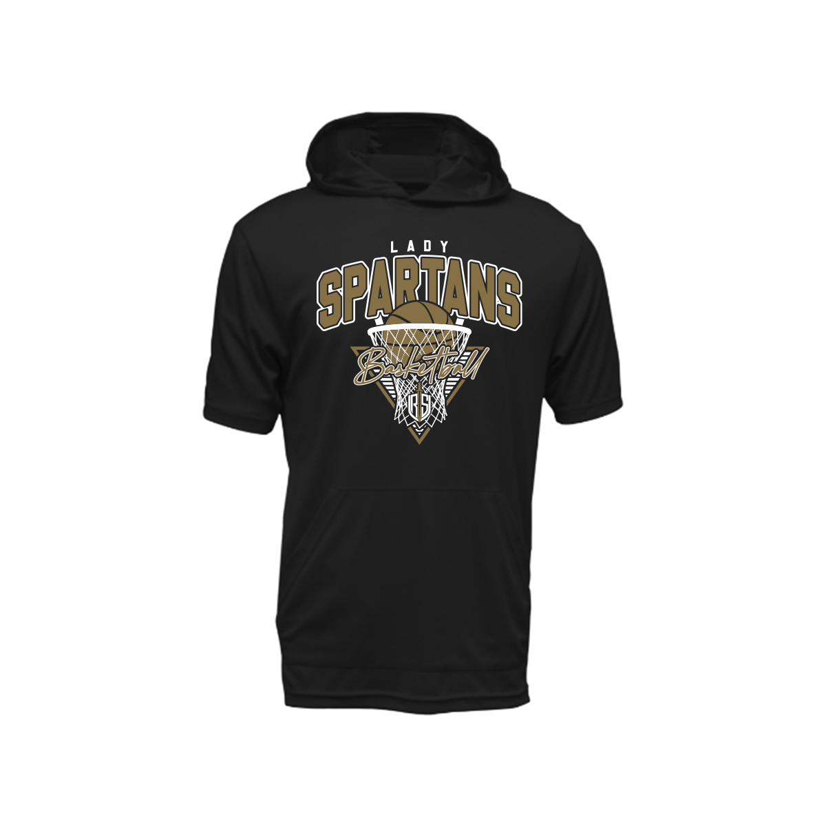 Lady Spartans Basketball - Hooded Shirt