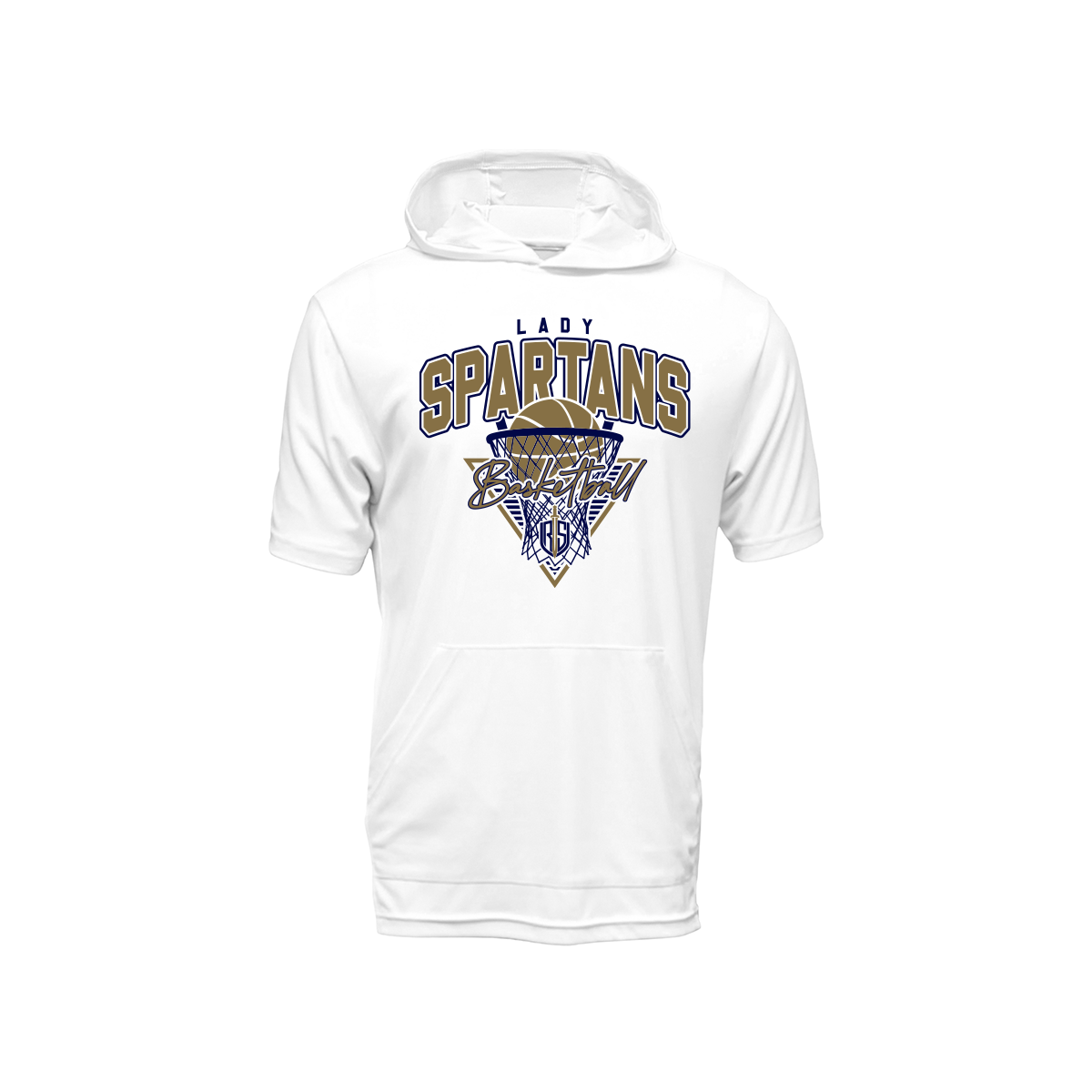 Lady Spartans Basketball - Hooded Shirt