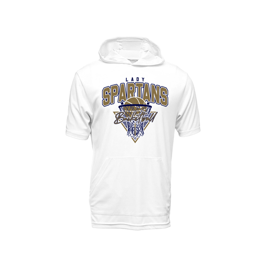 Lady Spartans Basketball - Hooded Shirt